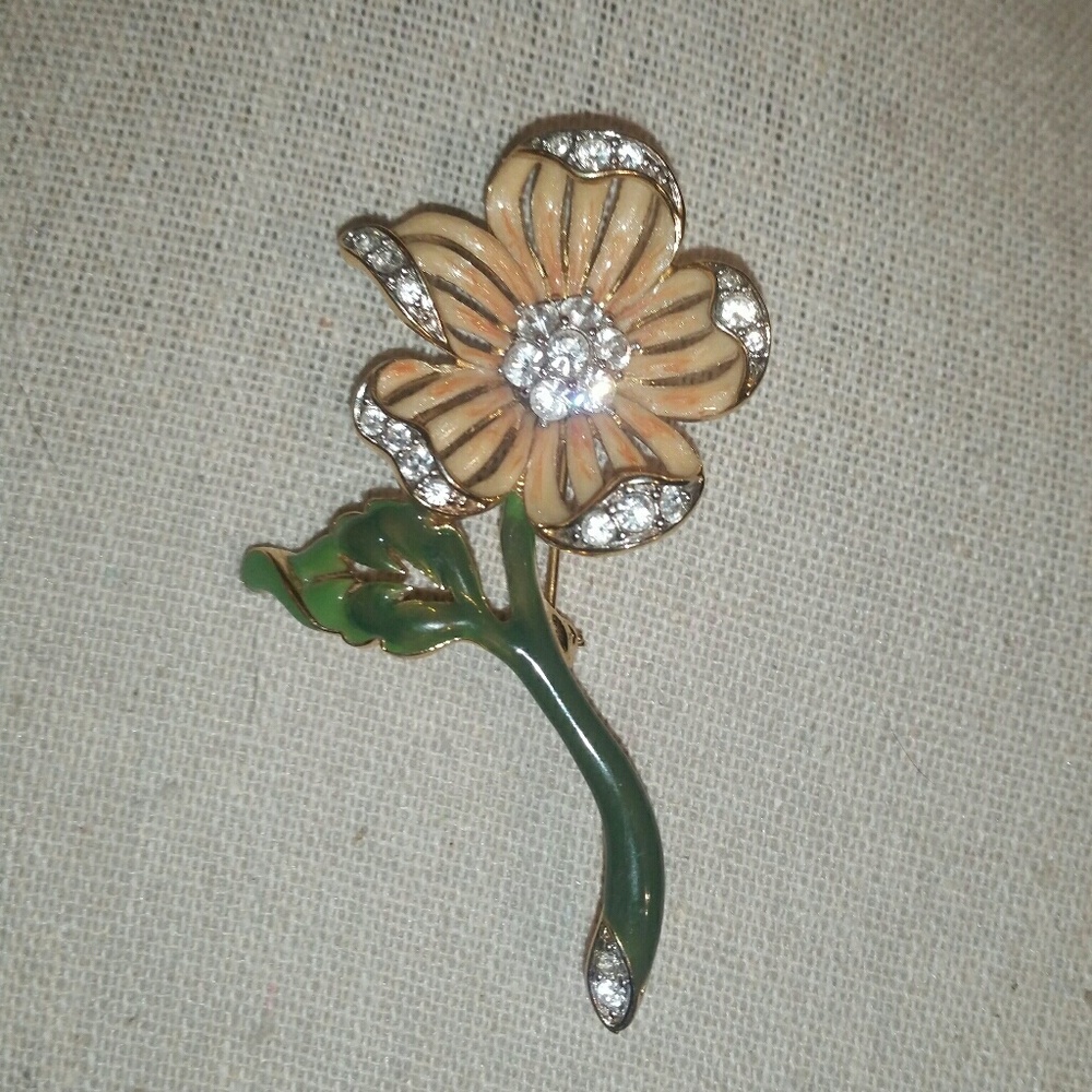 Vintage Nolan Miller 'County Garden Glamour' Pin